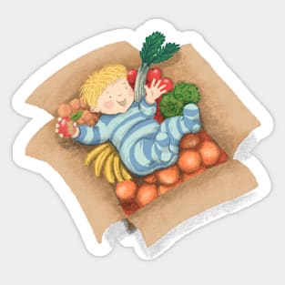 Veg Baby Sticker